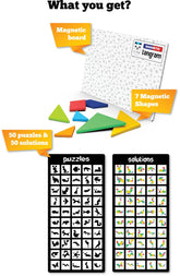 Play Panda Magnetic Tangram Puzzle Animals | Solve 50 Puzzles Using Magnetic Shapes For Kids | 3+ years